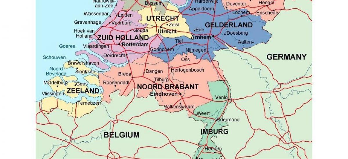Zuid-Nederlandse kaart